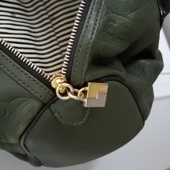 L.A.M.B. Leather and Snakeskin Handbag - Picture 5 of 9